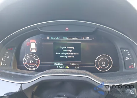 2017 Audi Q7 3.0T Premium z USA, uszkodzony, nr VIN WA1VABF72HD016816